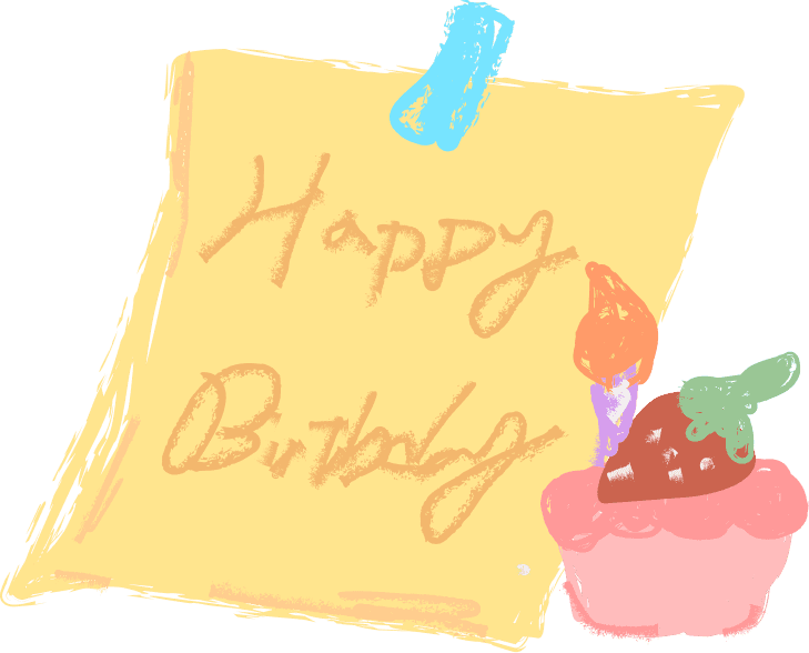生日便條紙