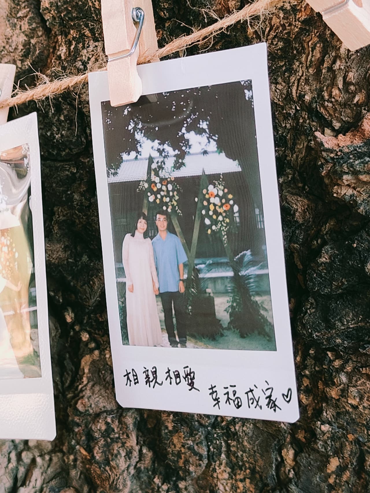 朋友婚禮拍立得祝福